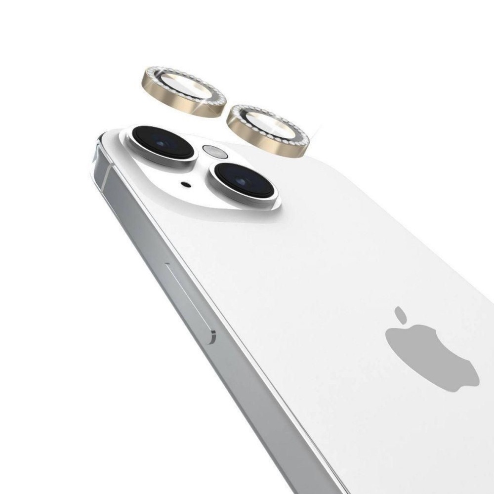Kate Spade Apple iPhone 14/14+ Aluminum Ring Lens Protector NWT